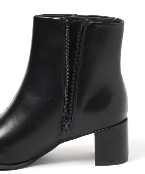 niko and...（ニコアンド）の「オリジナルブロックヒールブーツ（ブーツ・レディース・アイボリー/ブラック・LARGE/SMALL/MEDIUM）」の16枚目の写真