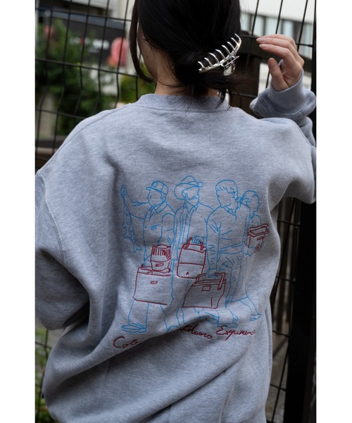 【セール】【 Coleman / コールマン 】ラインアートスウェットクルー CM5521 ArtSweat KFI（スウェット）｜Coleman（コールマン）