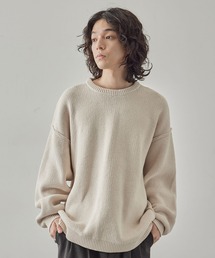 JUNRED | モールクルービッグニット(ニット/セーター)