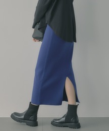 saloon | SALOON(サルーン)/総針ニットタイトスカート【洗濯機洗い可】(スカート)