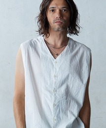 EGO TRIPPING | mcg3383- GEORGETTE VEST ジョーゼットベスト(ベスト)