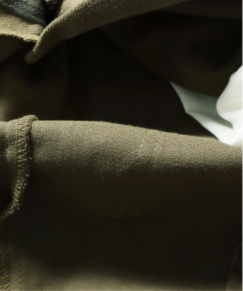 ROOPTOKYO（ループトウキョウ）の「ROOP TOKYO×えーと 2 tuck chino wide pant 2タックチノワイドパンツ（チノパンツ・メンズ・オフホワイト/カーキ・M/S）」の9枚目の写真