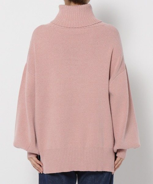 mysty woman（ミスティウーマン）の「パールボタンハイネックニット　995495（ニット/セーター・レディース・ブラック/オフホワイト/ライトピンク・FREE）」の20枚目の写真