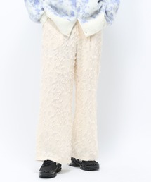 Anui | 【UNISEX/2サイズ展開】3Dジャガードルーズスラックス(スラックス)