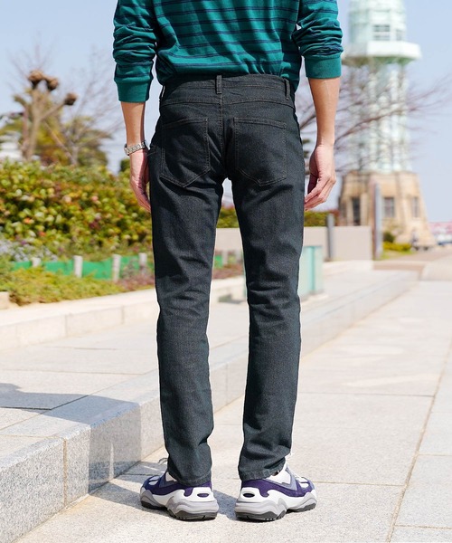 jiggys shop（ジギーズショップ）の「モバイルポケット付ストレッチデニム（デニムパンツ・メンズ・ブルー/ブルー系その他2/ブラック系その他/ブルー系その他/グレー・LARGE/X-LARGE/MEDIUM）」の12枚目の写真
