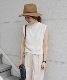 Khaju | Khaju:コットンニットベスト□(ニット/セーター)