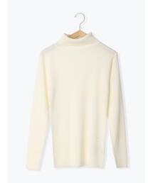 Samansa Mos2 | 【マシンウォッシャブル】リブタートルネックニット(ニット/セーター)