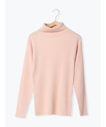 Samansa Mos2 | 【マシンウォッシャブル】リブタートルネックニット(ニット/セーター)