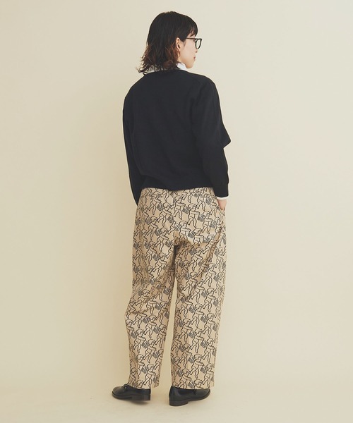 I am I in fact...（アイアムアイインファクト）の「ANGEL CHARM  2tuck pants（その他パンツ・レディース・ベージュ/ネイビー・FREE）」の18枚目の写真