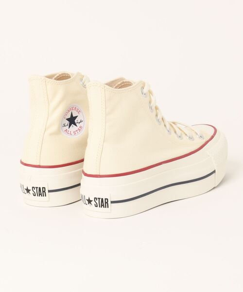 CONVERSE(コンバース)の「ALL STAR (R) LIFTED HI 31311131(スニーカー・メンズ・ホワイト・5h/3h/7h/4/6h/4h/3/5/7/9h/8/8h/9/10h)」の2枚目の写真