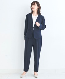 パンツスーツ ノーカラージャケット」に該当するファッション通販