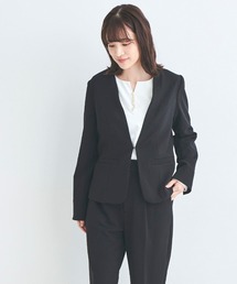 パンツスーツ ノーカラージャケット」に該当するファッション通販