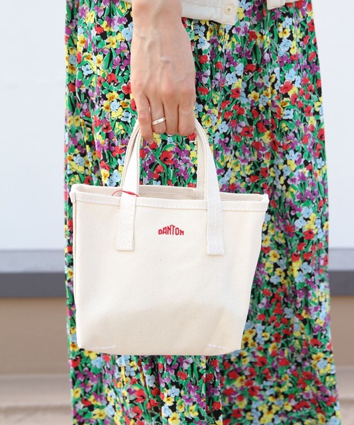 DANTON（ダントン）の「DANTON/ダントン　ヴォージュプチ　VOSGES PETIT（トートバッグ・レディース・グレー/ナチュラル/チェリーピンク/グレー系その他/グリーン/ネイビー/オレンジ/コバルトブルー・FREE）」の11枚目の写真