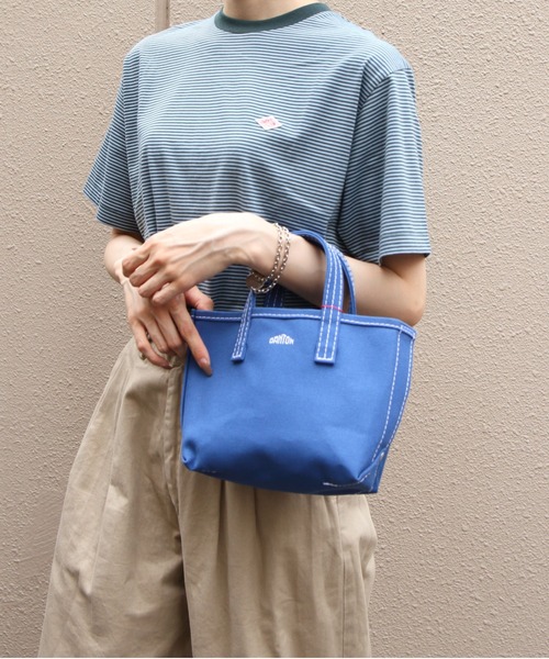 DANTON（ダントン）の「DANTON/ダントン　ヴォージュプチ　VOSGES PETIT（トートバッグ・レディース・グレー/ナチュラル/チェリーピンク/グレー系その他/グリーン/ネイビー/オレンジ/コバルトブルー・FREE）」の13枚目の写真