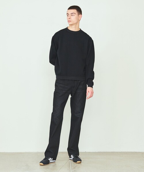 UNITED ARROWS & SONS(ユナイテッドアローズアンドサンズ)の「<UNITED ARROWS & SONS> C-03 FLARE JEANS/デニムパンツ(デニムパンツ・メンズ・ブラック/コバルトブルー・XL/S/M/L)」の2枚目の写真