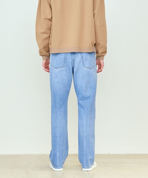 UNITED ARROWS & SONS(ユナイテッドアローズアンドサンズ)の「<UNITED ARROWS & SONS> C-03 FLARE JEANS/デニムパンツ(デニムパンツ・メンズ・ブラック/コバルトブルー・XL/S/M/L)」の4枚目の写真