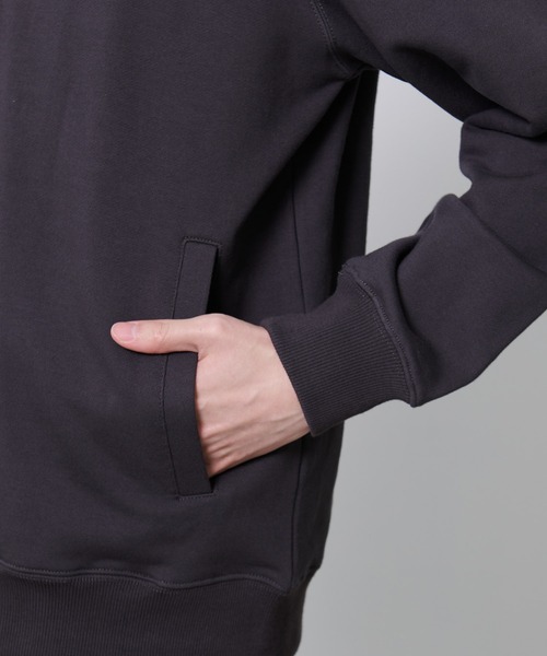 Arnold Palmer（アーノルドパーマー）の「シェア スウェット スナップ フーディ（パーカー・レディース・アイボリー/チャコールグレー・S/M/L/LL/XS）」の6枚目の写真