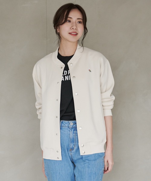 Arnold Palmer（アーノルドパーマー）の「シェア スウェット スナップ フーディ（パーカー・レディース・アイボリー/チャコールグレー・S/M/L/LL/XS）」の19枚目の写真