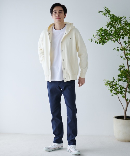 Arnold Palmer（アーノルドパーマー）の「シェア スウェット スナップ フーディ（パーカー・レディース・アイボリー/チャコールグレー・S/M/L/LL/XS）」の16枚目の写真