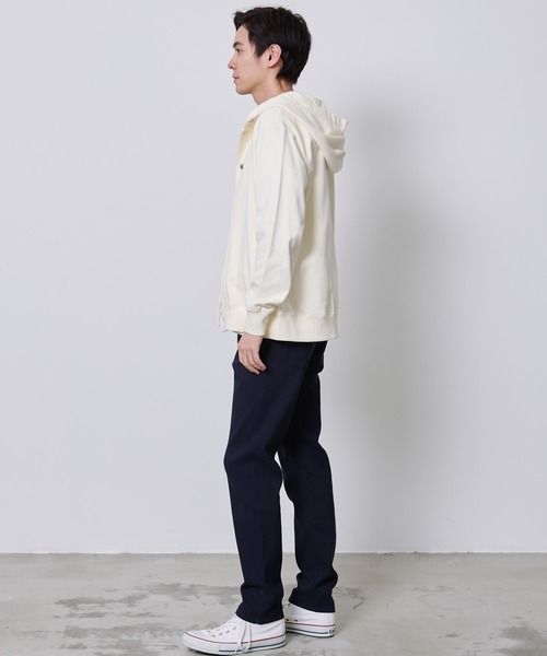 Arnold Palmer（アーノルドパーマー）の「シェア スウェット スナップ フーディ（パーカー・レディース・アイボリー/チャコールグレー・S/M/L/LL/XS）」の9枚目の写真