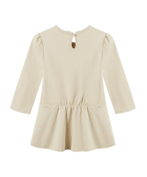 SAISON DE PAPILLON(セゾンドパピヨン)の「ペプラムデザインパール衿カットソー(Tシャツ/カットソー・レディース・ベージュ/ネイビー/グレー・M/L)」の14枚目の写真