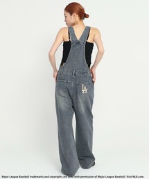 BACK TO THE FIELD | 【MLB】ポケットロゴデニムオーバーオール(サロペット/オーバーオール)