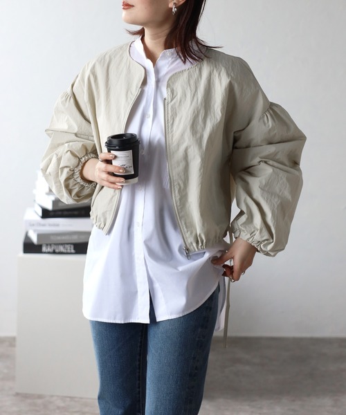model：H158 着用サイズ：FREE