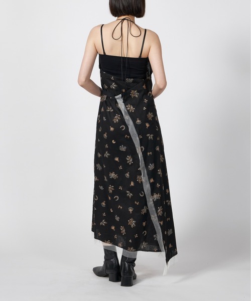 PONTI（ポンティ）の「PONTI Plant Foam Print Dress