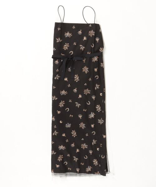 PONTI ワンピース セール】PONTI 別注 SEETHROUGH STRING DRESS：ワンピース