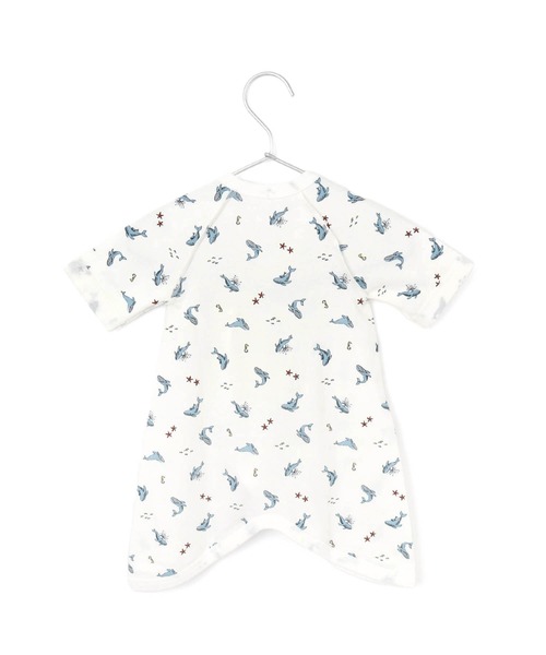 MAKE YOUR DAY（メイクユアデイ）の「夏の4柄コンビ肌着（ロンパース・キッズ・ライム/ピンク/イエロー/ネイビー・50-70cm）」の6枚目の写真