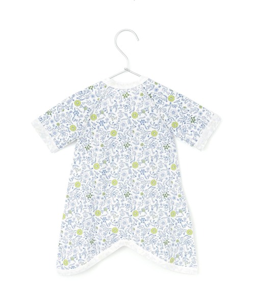 MAKE YOUR DAY（メイクユアデイ）の「夏の4柄コンビ肌着（ロンパース・キッズ・ライム/ピンク/イエロー/ネイビー・50-70cm）」の5枚目の写真