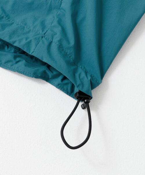 EKAL（エカル）の「『撥水』アクティブライトシェルジャケット（ナイロンジャケット・メンズ・ブラック/ブルー系その他・MEDIUM/LARGE）」の4枚目の写真