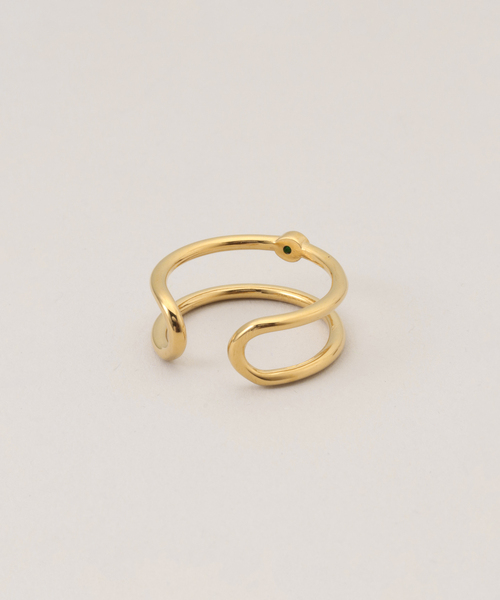 AEC paris(エーイーシーパリ)の「【AEC PARIS(エーイーシー)】 Mercure Ring(リング・レディース・ゴールド・FREE)」の2枚目の写真