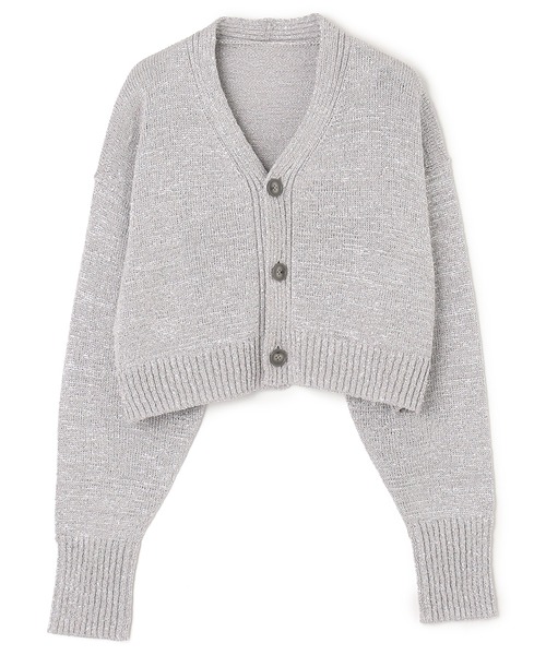 NAVE(ネイヴ)の「ラメバルキーニット カーディガン・ZOZO別注(ニット/セーター・レディース・シルバー系・2/1)」の16枚目の写真