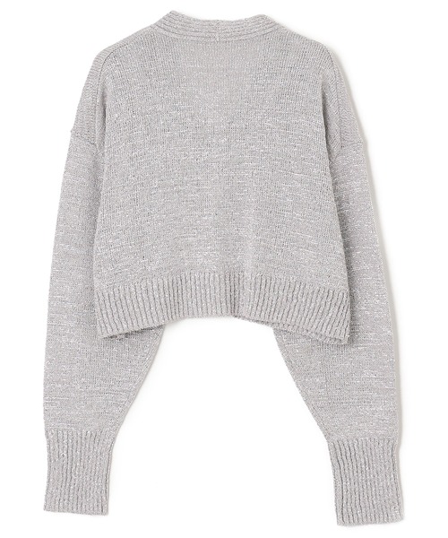 NAVE(ネイヴ)の「ラメバルキーニット カーディガン・ZOZO別注(ニット/セーター・レディース・シルバー系・2/1)」の11枚目の写真