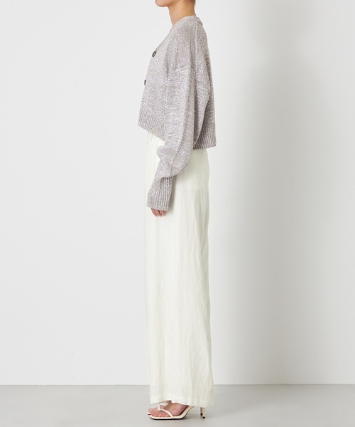 NAVE(ネイヴ)の「ラメバルキーニット カーディガン・ZOZO別注(ニット/セーター・レディース・シルバー系・2/1)」の7枚目の写真