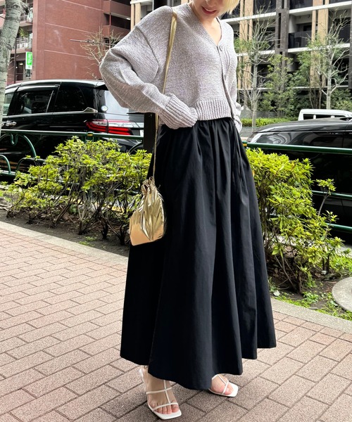 NAVE(ネイヴ)の「ラメバルキーニット カーディガン・ZOZO別注(ニット/セーター・レディース・シルバー系・2/1)」の20枚目の写真