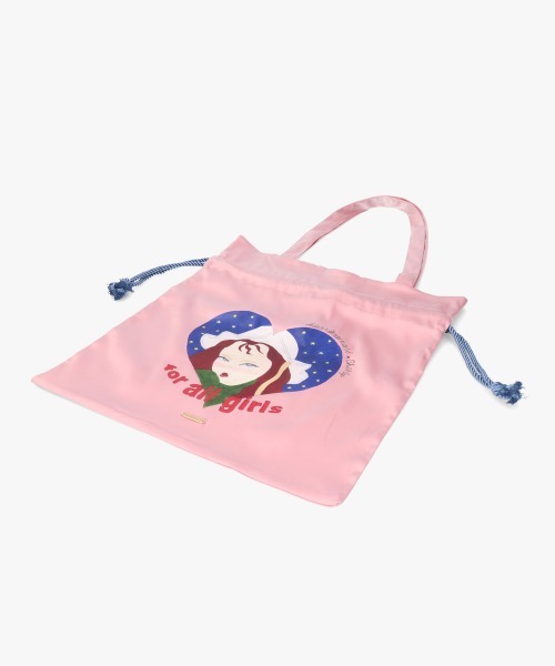 kaorinomori（カオリノモリ）の「kaorinomori×ChiMy BAG / カオリノモリ（トートバッグ・レディース・パープル/ピンク/グリーン・FREE）」の7枚目の写真