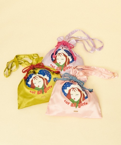 kaorinomori（カオリノモリ）の「kaorinomori×ChiMy BAG / カオリノモリ（トートバッグ・レディース・パープル/ピンク/グリーン・FREE）」の10枚目の写真