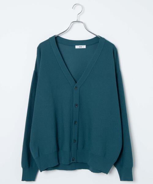 WEGO(ウィゴー)の「WEGO/オーバーフィットドライタッチカーディガン(カーディガン/ボレロ・メンズ・ブルー/ブラック/イエロー・MEDIUM/LARGE)」の22枚目の写真