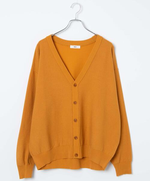 WEGO(ウィゴー)の「WEGO/オーバーフィットドライタッチカーディガン(カーディガン/ボレロ・メンズ・ブルー/ブラック/イエロー・MEDIUM/LARGE)」の21枚目の写真