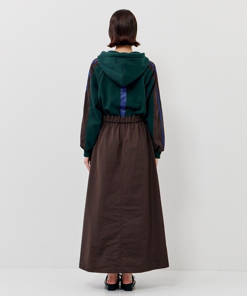 CITY TOKYO（シティトウキョウ）の「コンビネーションパーカースポーツドレス（ワンピース・レディース・グリーン/ホワイト・2/1）」の21枚目の写真