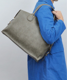 オティアス Otias / シンプルシュリンクレザータイプボストンバッグ