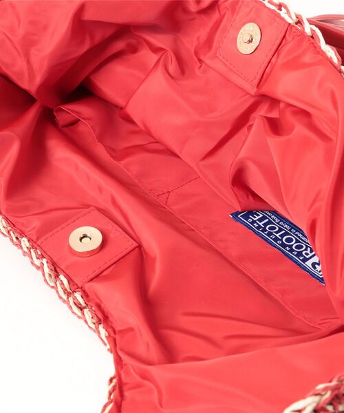 ROOTOTE（ルートート）の「ルートート/LT.ラウンド.バスケット-C（かごバッグ・レディース・パープル系その他/レッド系その他/ブラック系その他・FREE）」の5枚目の写真