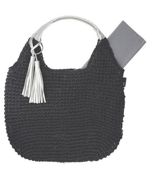 ROOTOTE（ルートート）の「ルートート/LT.ラウンド.バスケット-C（かごバッグ・レディース・パープル系その他/レッド系その他/ブラック系その他・FREE）」の11枚目の写真