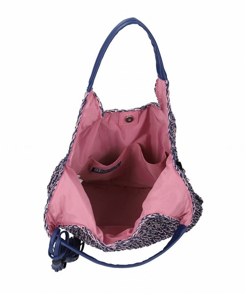 ROOTOTE（ルートート）の「ルートート/LT.ラウンド.バスケット-C（かごバッグ・レディース・パープル系その他/レッド系その他/ブラック系その他・FREE）」の13枚目の写真