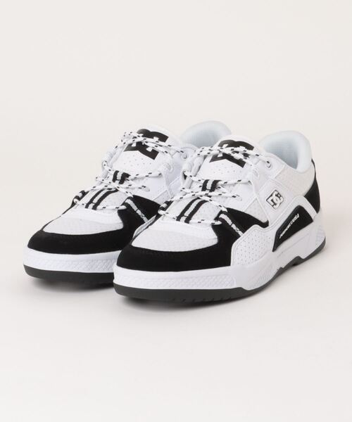 【セール】DC SHOES ディーシーシューズ CONSTRUCT メンズスニーカー(コンストラクト) DM241001 BKW ブラック/ホワイト（スニーカー）｜DC SHOES（ディーシーシューズ）