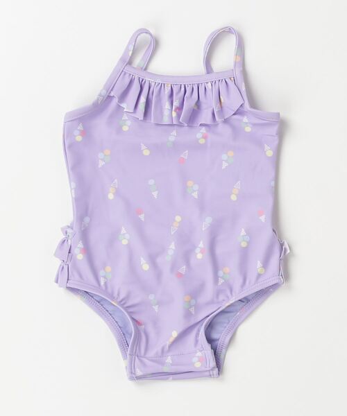 GAP(ギャップ)の「babyGap ワンピース水着(水着・キッズ・ラベンダー・4 YRS/3 YRS/2 YRS/18-24M/12-18M/6-12M/5 YRS)」の3枚目の写真