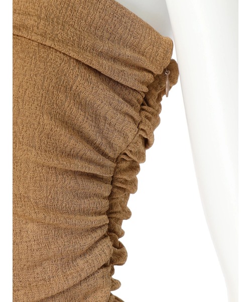 DURAS(デュラス)の「Holter design top(チューブトップ・レディース・ベージュ/ホワイト/ブラック・FREE)」の7枚目の写真