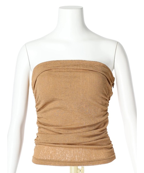 DURAS(デュラス)の「Holter design top(チューブトップ・レディース・ベージュ/ホワイト/ブラック・FREE)」の10枚目の写真